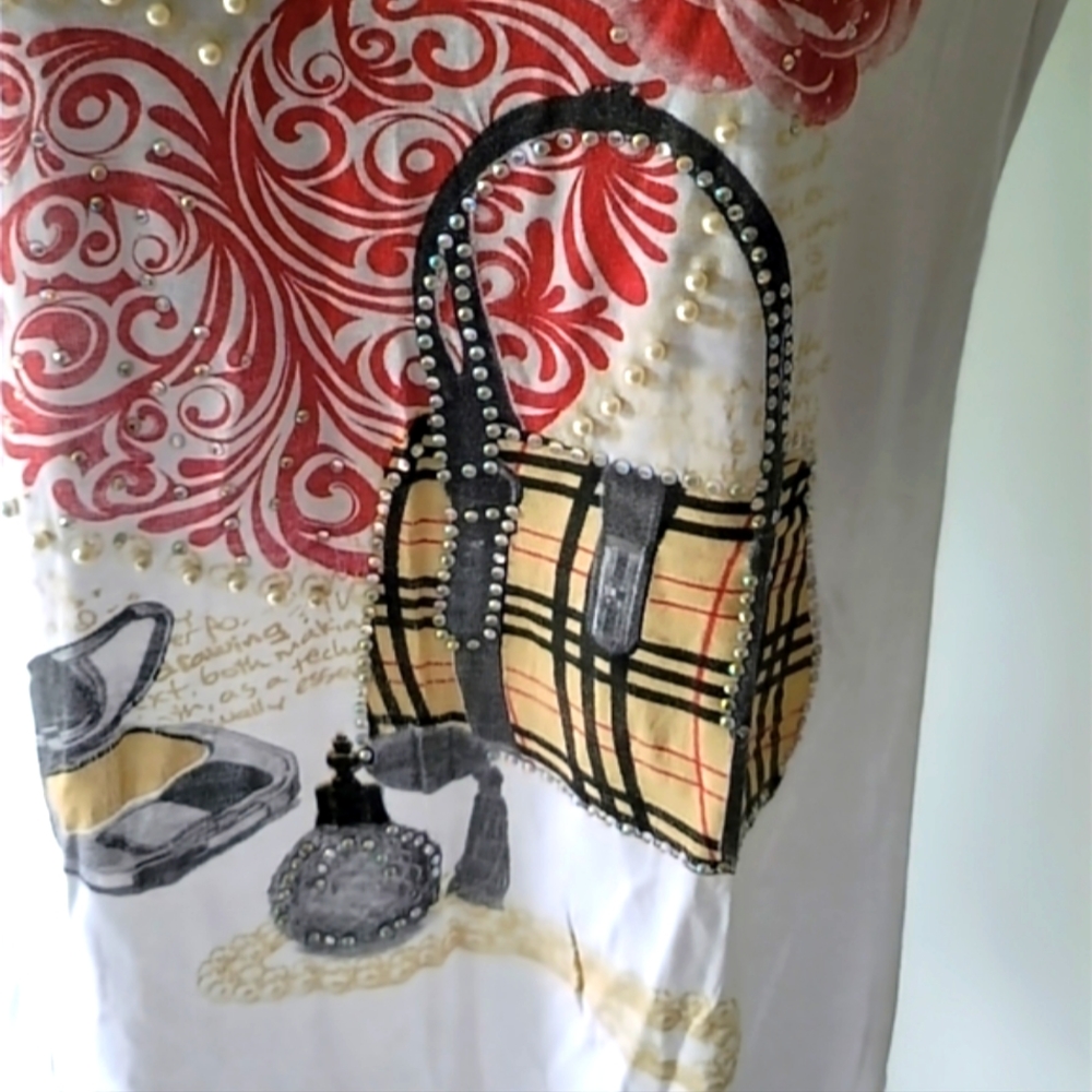 Me & Me Italian-Designed Embellished T-Shirt
